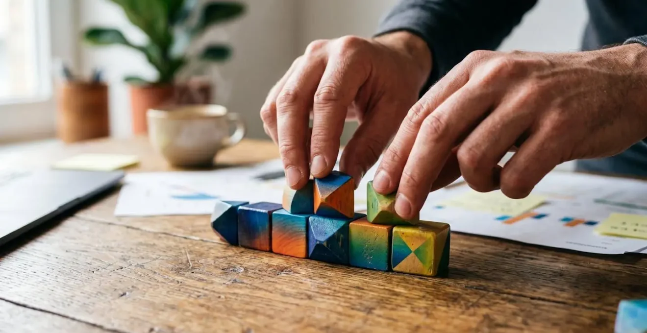 Analyse de KPIs marketing sur tableau de bord interactif dans un bureau belge