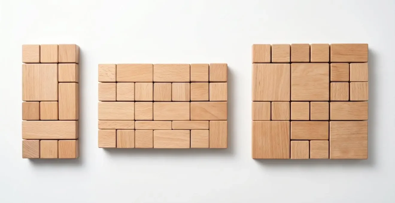 Système de composants modulaires s'adaptant automatiquement à différentes tailles d'écran