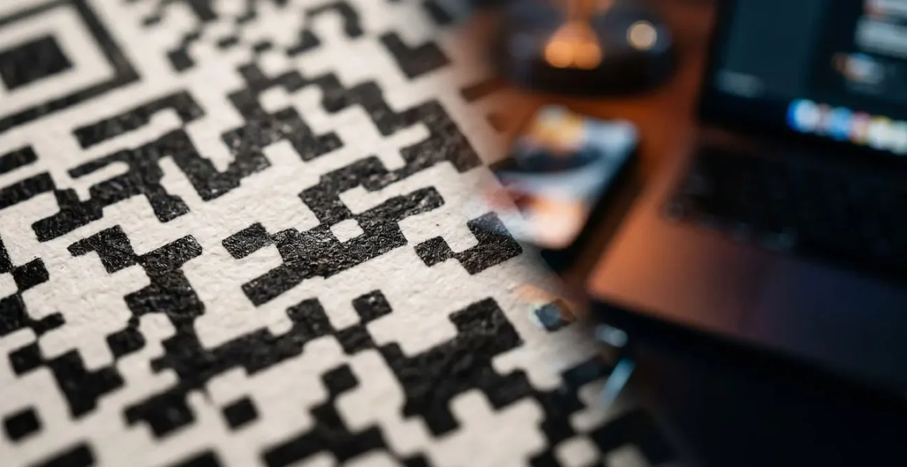 Transition fluide entre smartphone et ordinateur avec QR code pour le paiement cross-device