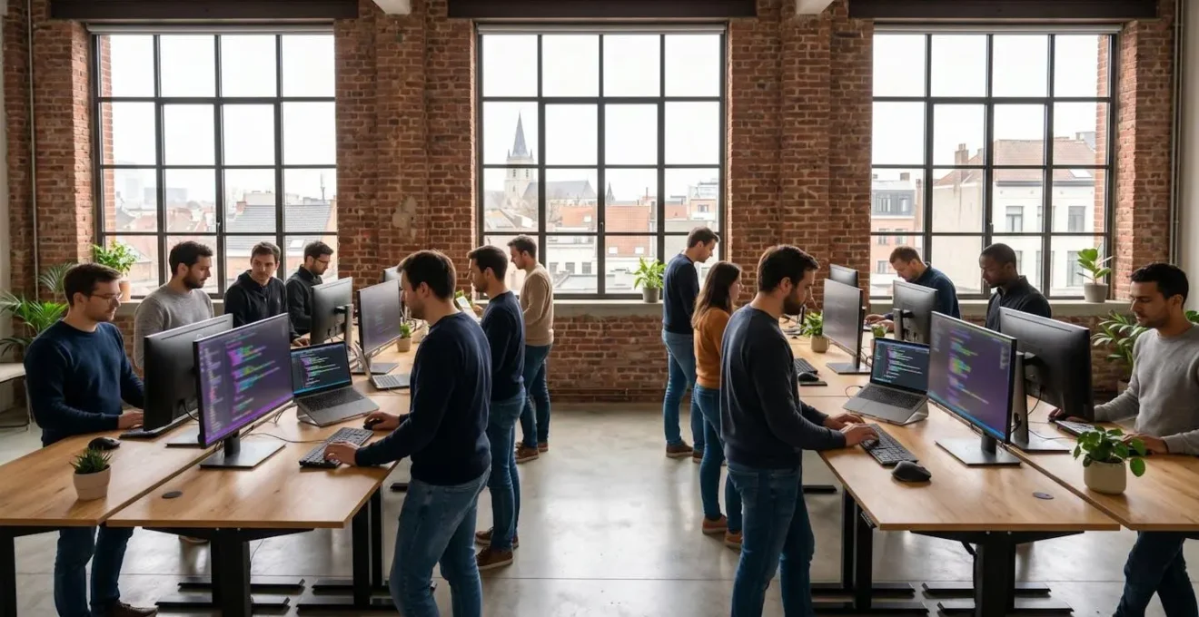 Environnement de développement PHP dans un espace de coworking belge
